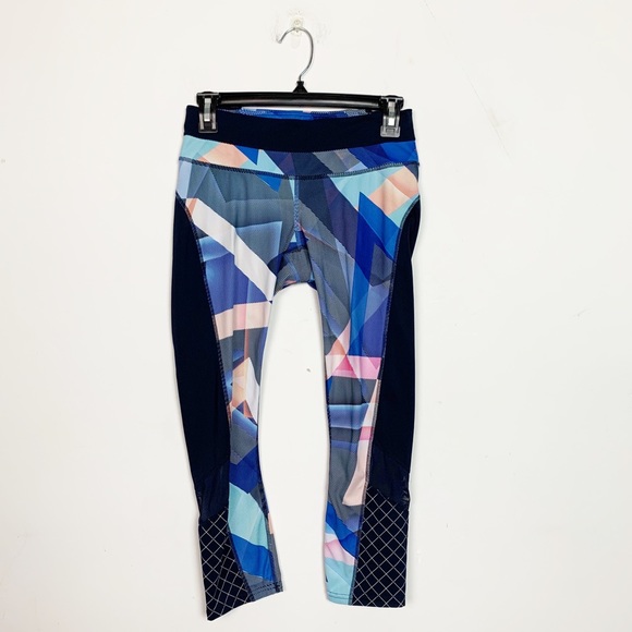 Athleta Electric Geo Sonar Capri Legging Pants - Picture 2 of 6